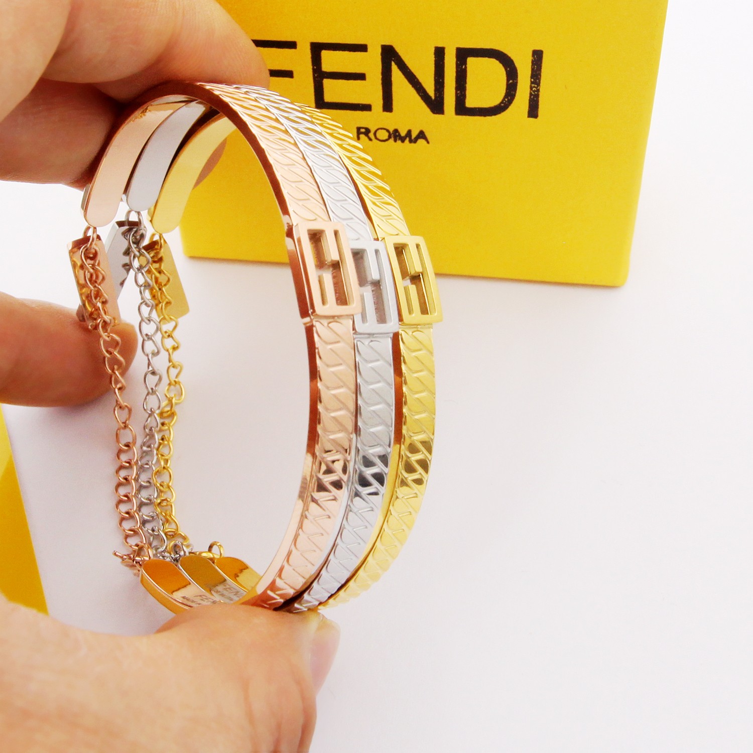 Fendi Baguette Bracelet - DopestKickz