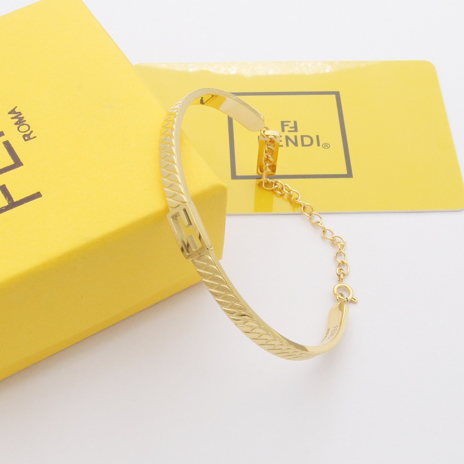 Fendi Baguette Bracelet - DopestKickz