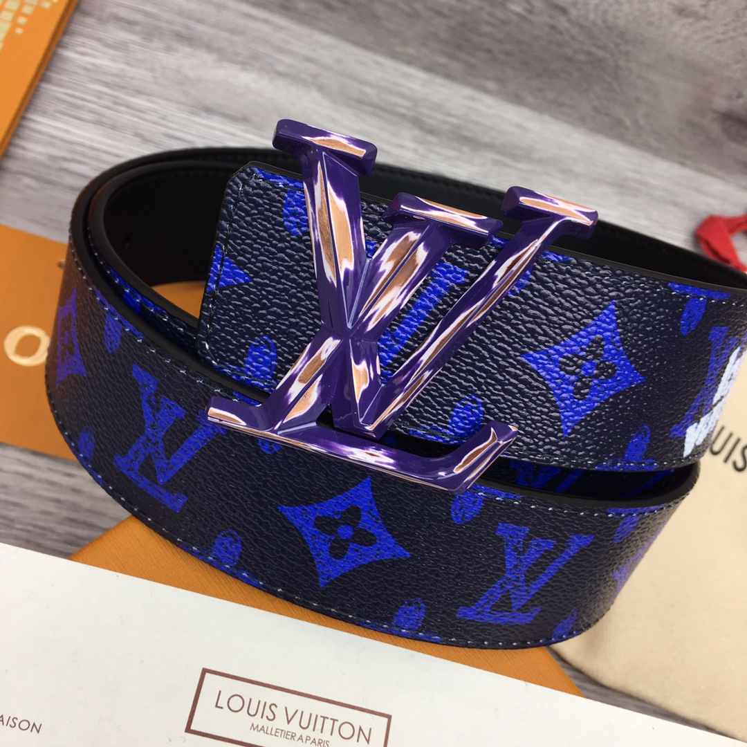 Louis Vuitton Gradient Shape 40MM Reversible Belt - DopestKickz