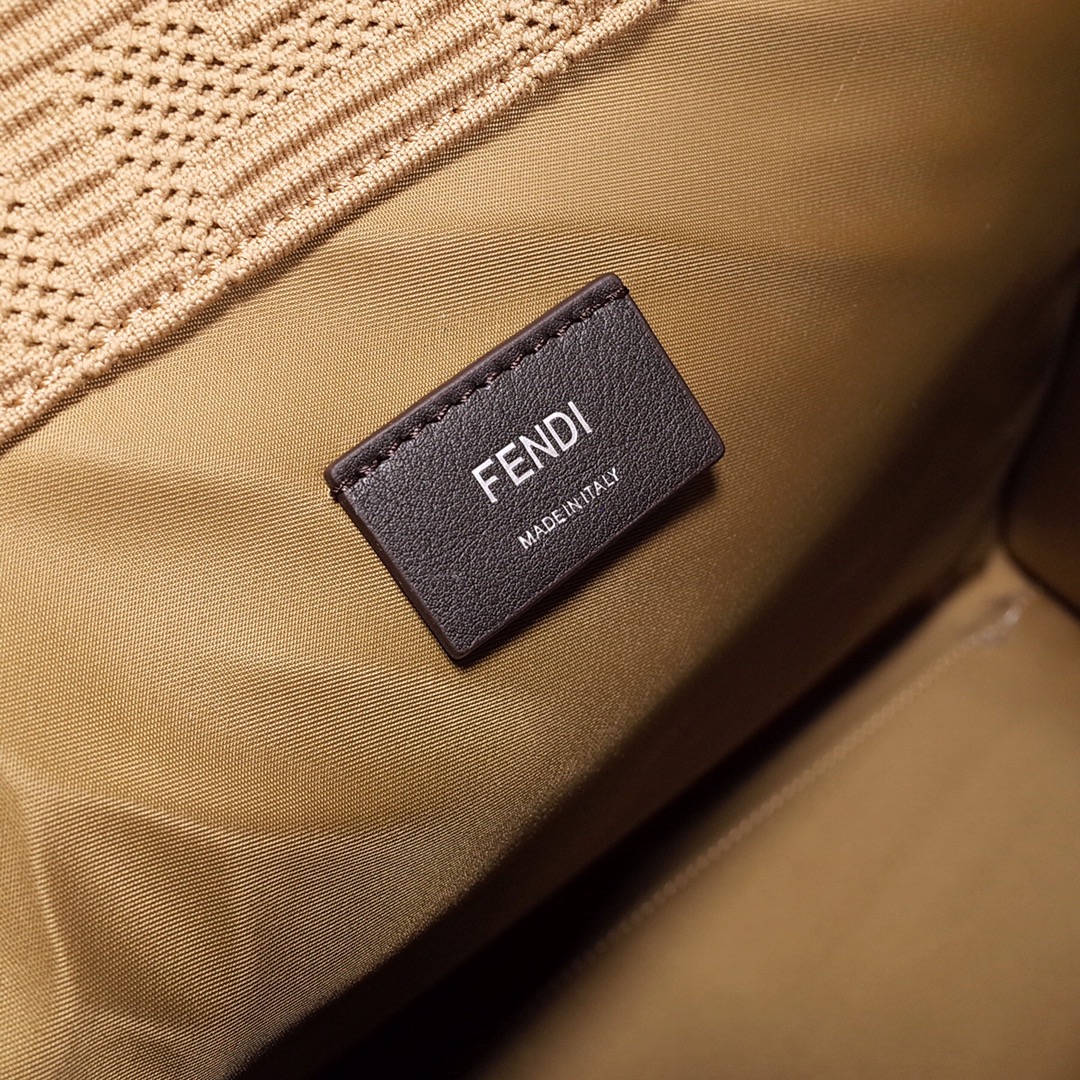 Fendi Sunshine Medium Shopper Bag In Beige(35-31-17cm)  8BH386 - DopestKickz