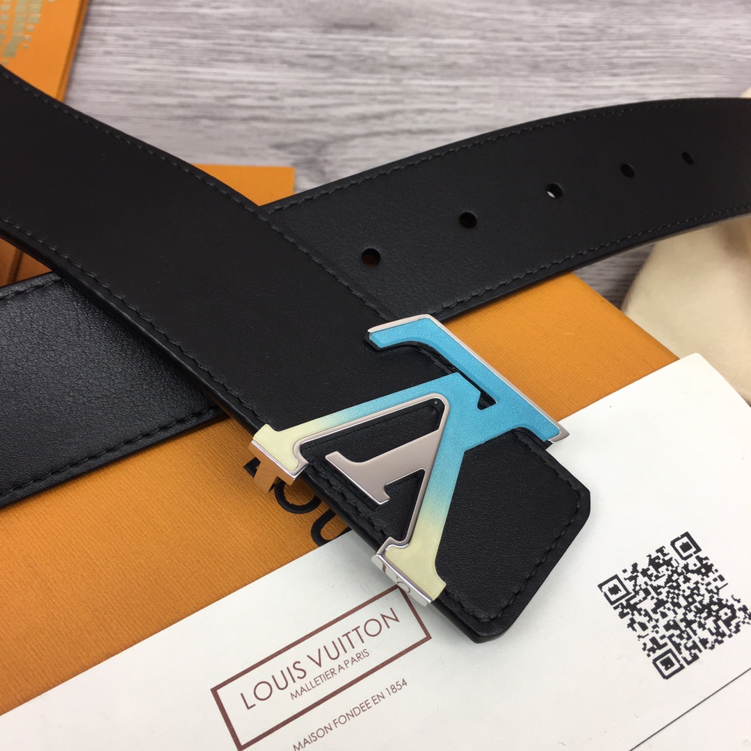 Louis Vuitton Shape 40MM Reversible Belt - DopestKickz