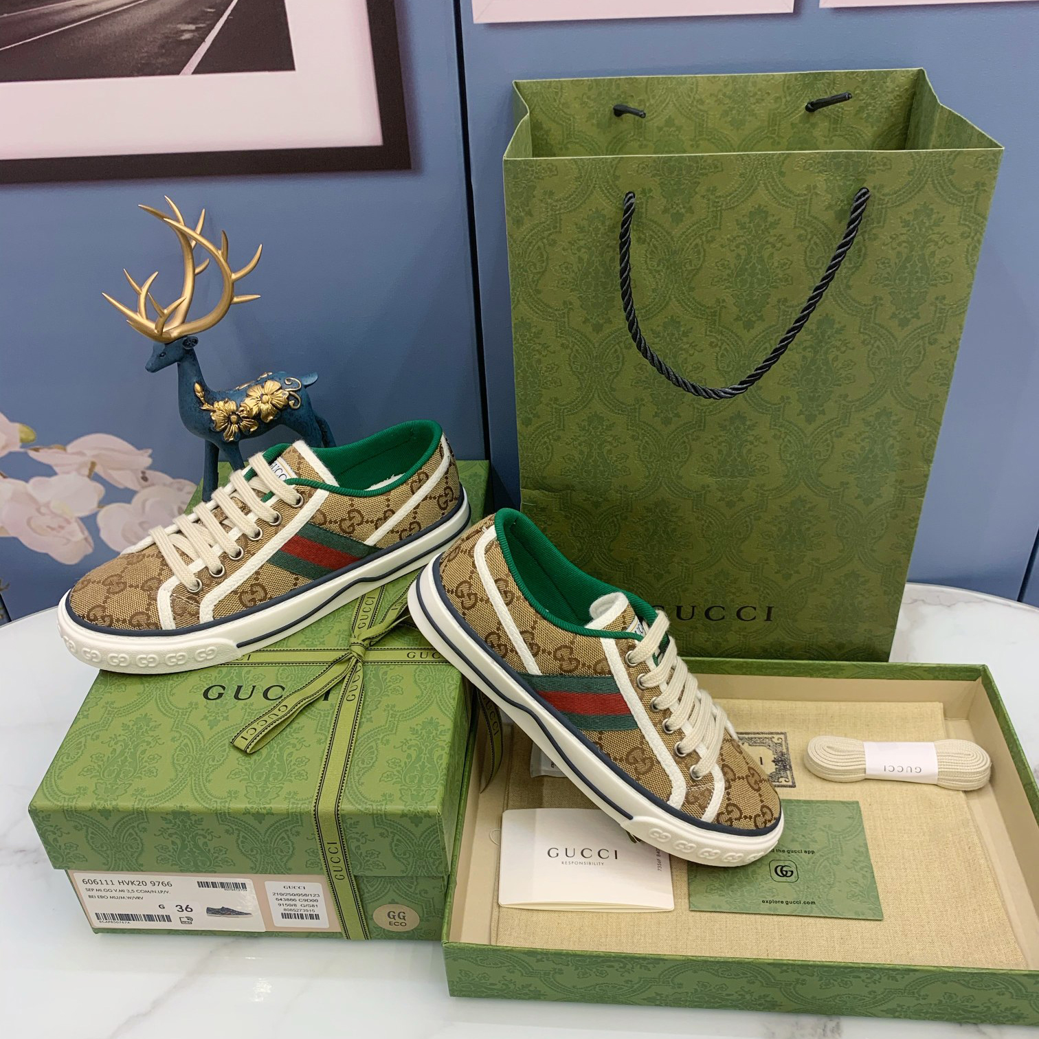 Gucci Tennis 1977 Sneaker - DopestKickz