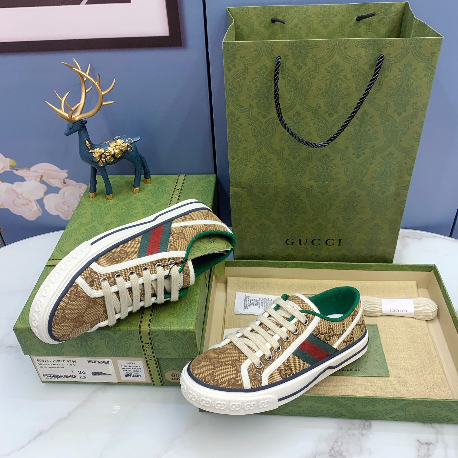 Gucci Tennis 1977 Sneaker - DopestKickz
