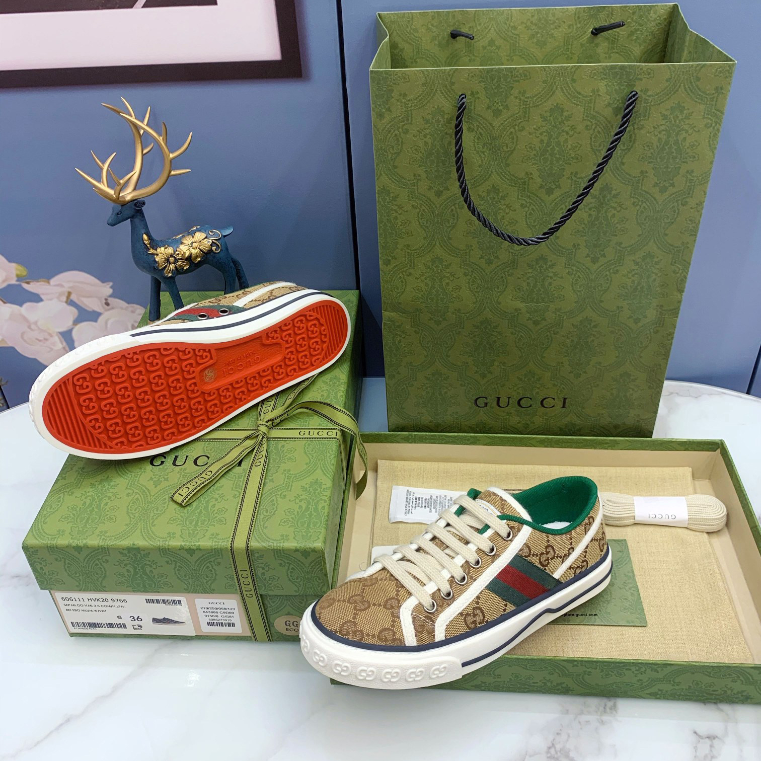 Gucci Tennis 1977 Sneaker - DopestKickz