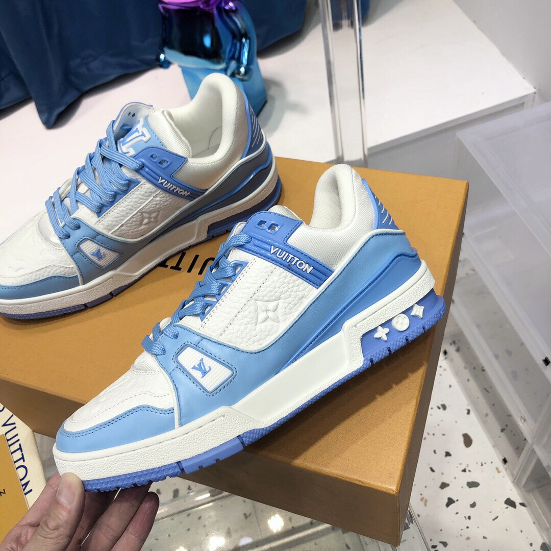 Louis Vuitton LV  Trainer Sneaker - DopestKickz