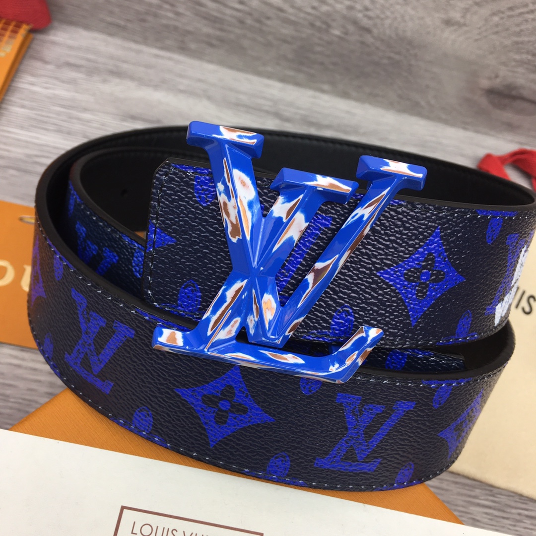 Louis Vuitton Gradient Shape 40MM Reversible Belt - DopestKickz