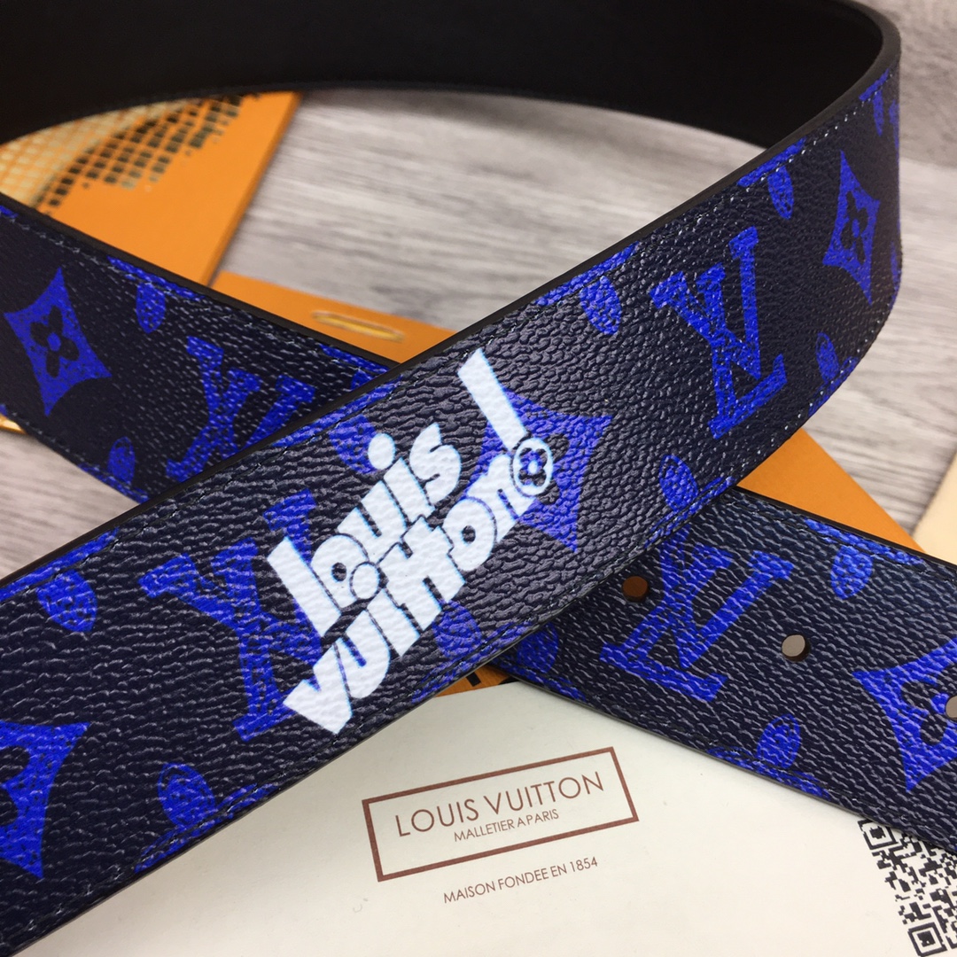 Louis Vuitton Gradient Shape 40MM Reversible Belt - DopestKickz