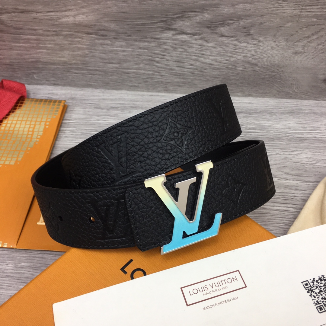 Louis Vuitton Shape 40MM Reversible Belt - DopestKickz