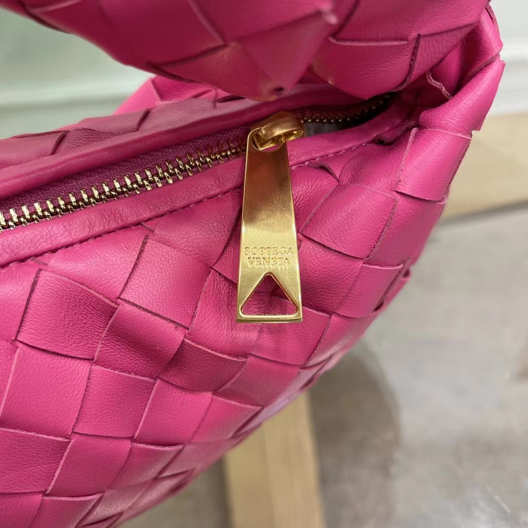 Bottega Veneta Teen Jodie Teen Intrecciato Leather Shoulder Bag(23-28-10CM) - DopestKickz