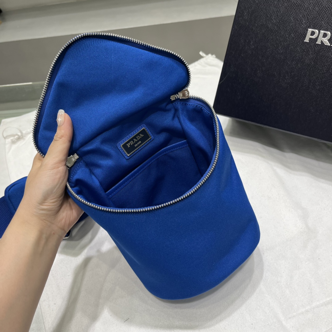 Prada Canvas Shoulder Bag(21-15-15cm)   2VH147 - DopestKickz
