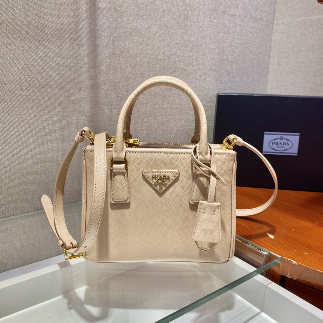 Prada Galleria Saffiano Leather Micro-Bag(20-14.5-9.5cm)   1BA906 - DopestKickz
