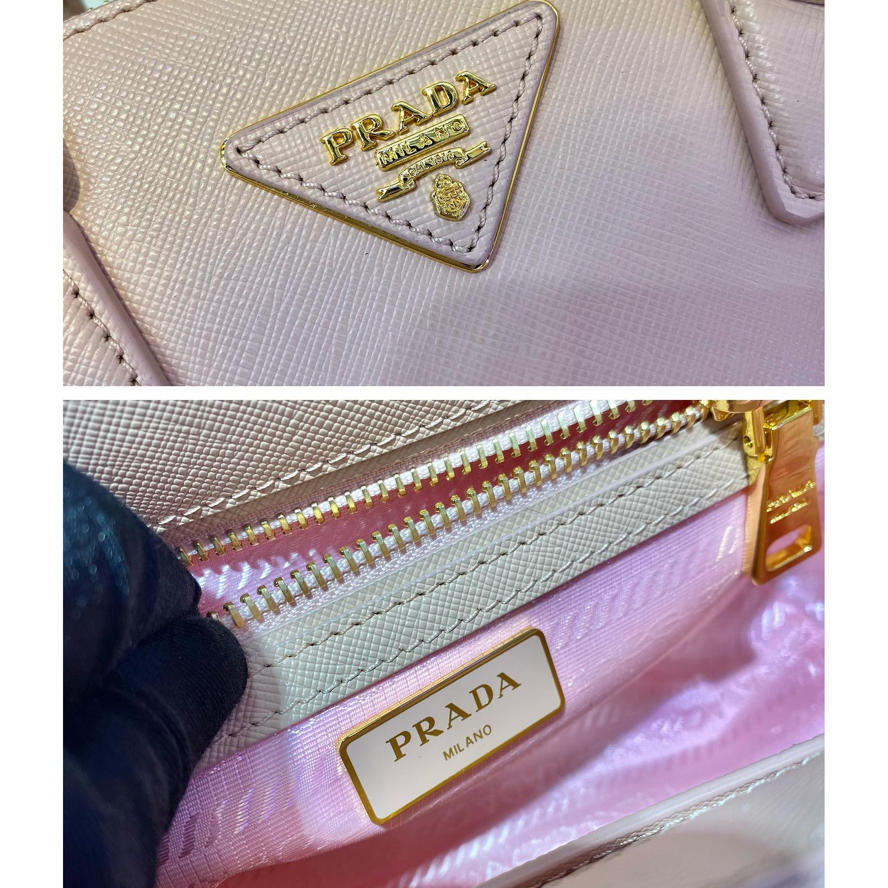 Prada Galleria Saffiano Leather Micro-Bag(20-14.5-9.5cm)   1BA906 - DopestKickz