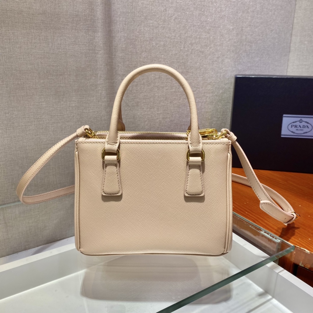 Prada Galleria Saffiano Leather Micro-Bag(20-14.5-9.5cm)   1BA906 - DopestKickz