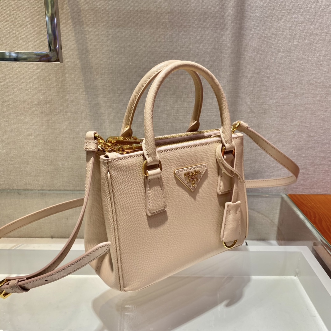 Prada Galleria Saffiano Leather Micro-Bag(20-14.5-9.5cm)   1BA906 - DopestKickz