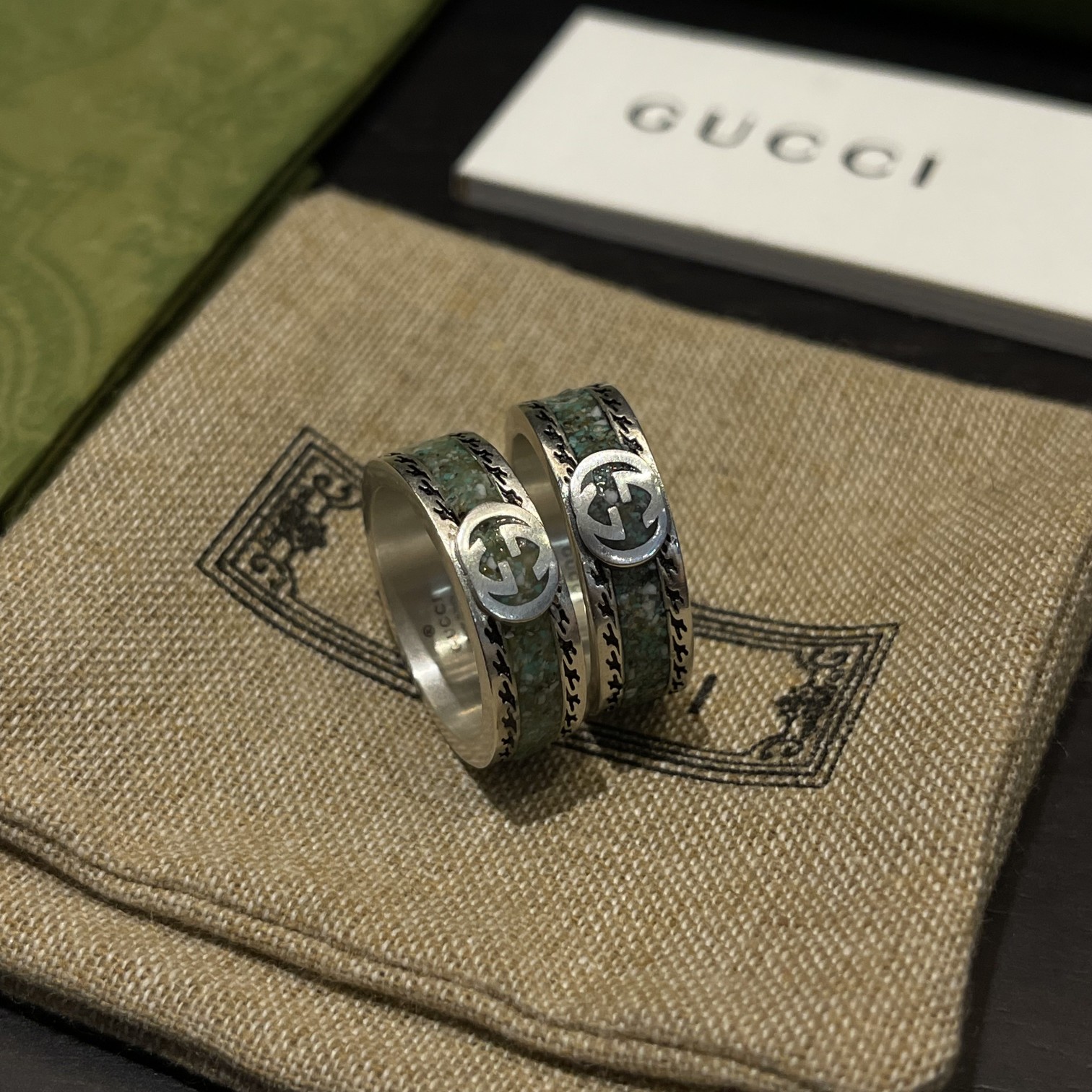 Gucci Ring with Interlocking G - DopestKickz