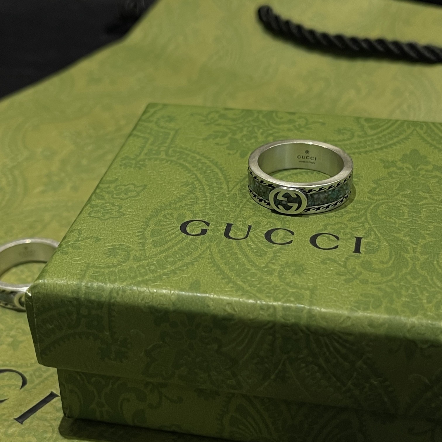 Gucci Ring with Interlocking G - DopestKickz