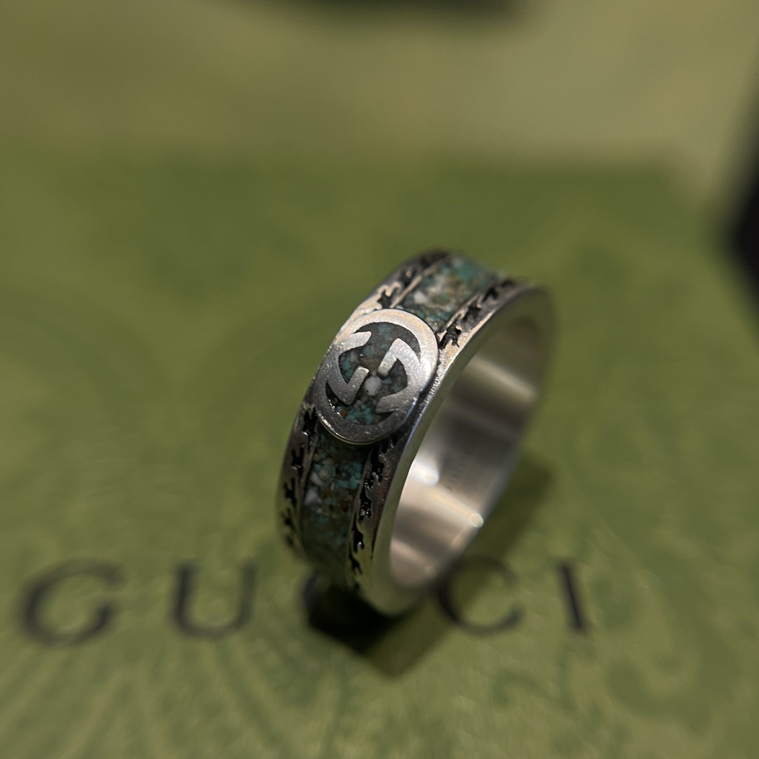 Gucci Ring with Interlocking G - DopestKickz