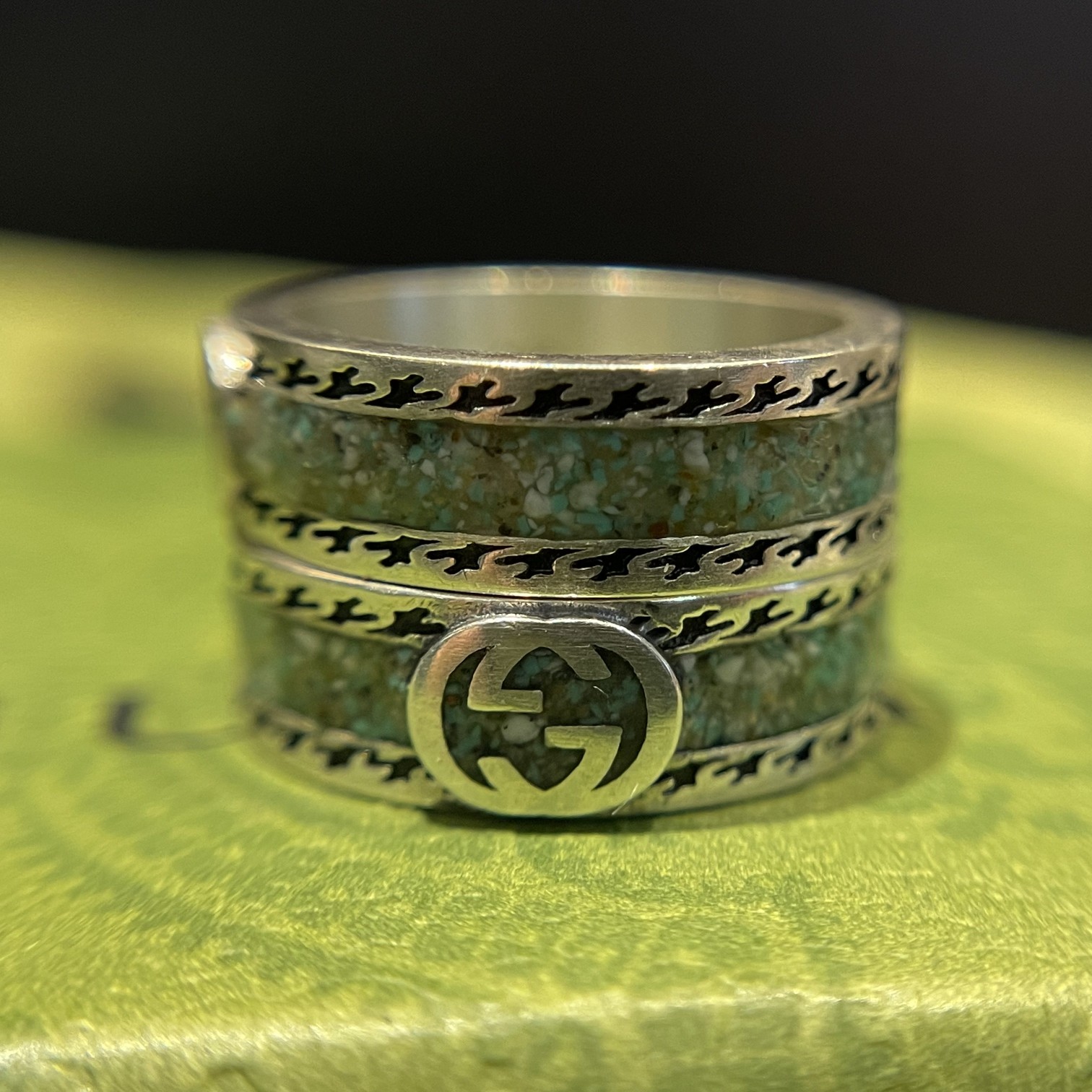 Gucci Ring with Interlocking G - DopestKickz
