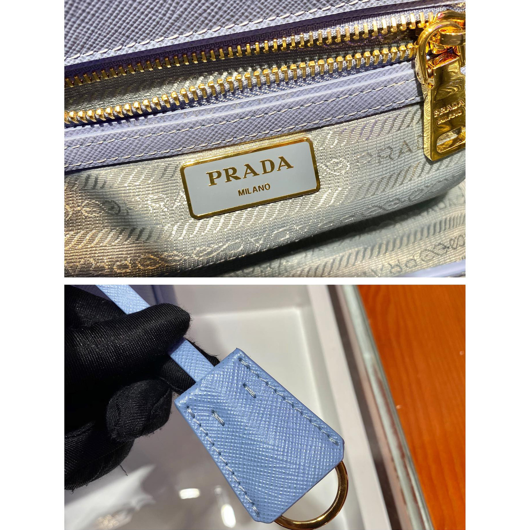 Prada Galleria Saffiano Leather Micro-Bag(20-14.5-9.5cm)   1BA906 - DopestKickz