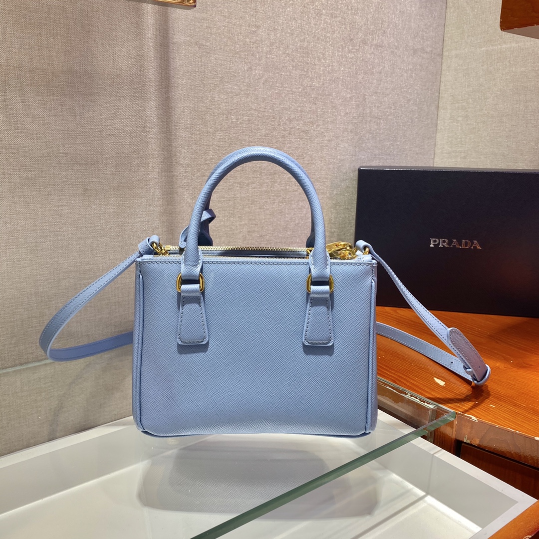 Prada Galleria Saffiano Leather Micro-Bag(20-14.5-9.5cm)   1BA906 - DopestKickz