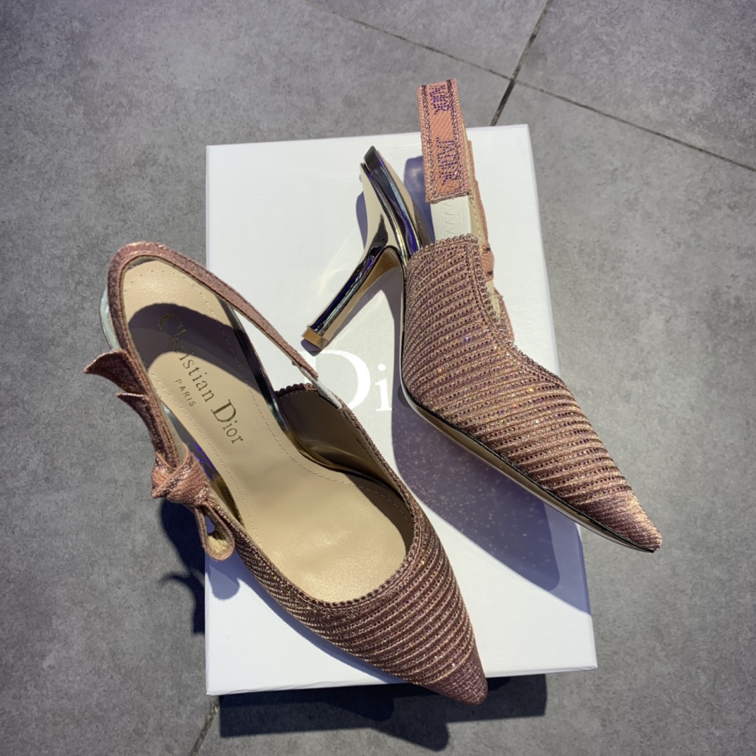 Dior J'Adior Slingback Pump With Heel Height Of 9.5cm - DopestKickz