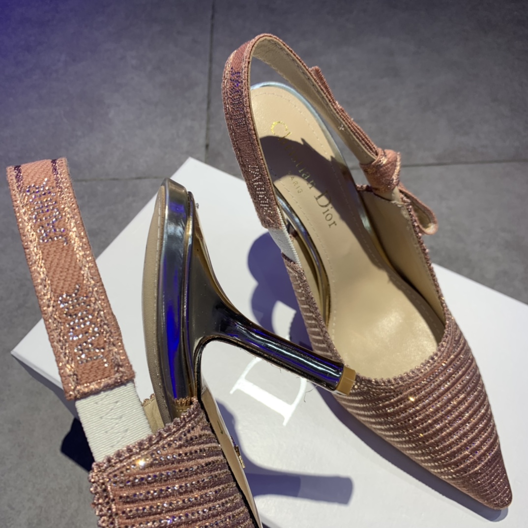 Dior J'Adior Slingback Pump With Heel Height Of 9.5cm - DopestKickz