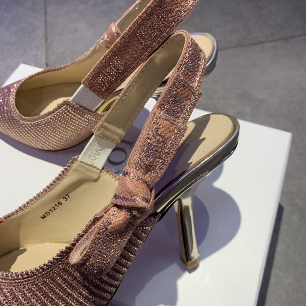 Dior J'Adior Slingback Pump With Heel Height Of 9.5cm - DopestKickz