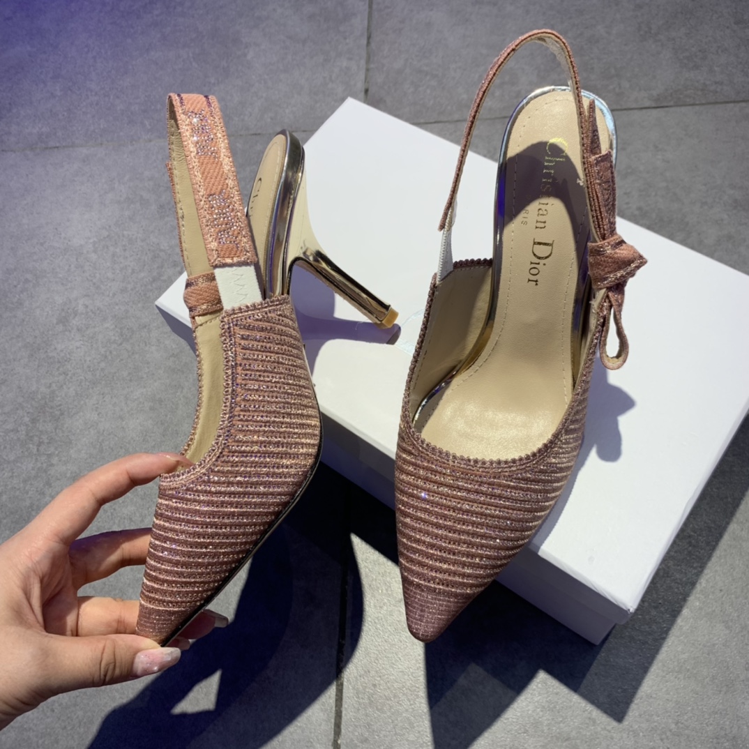 Dior J'Adior Slingback Pump With Heel Height Of 9.5cm - DopestKickz