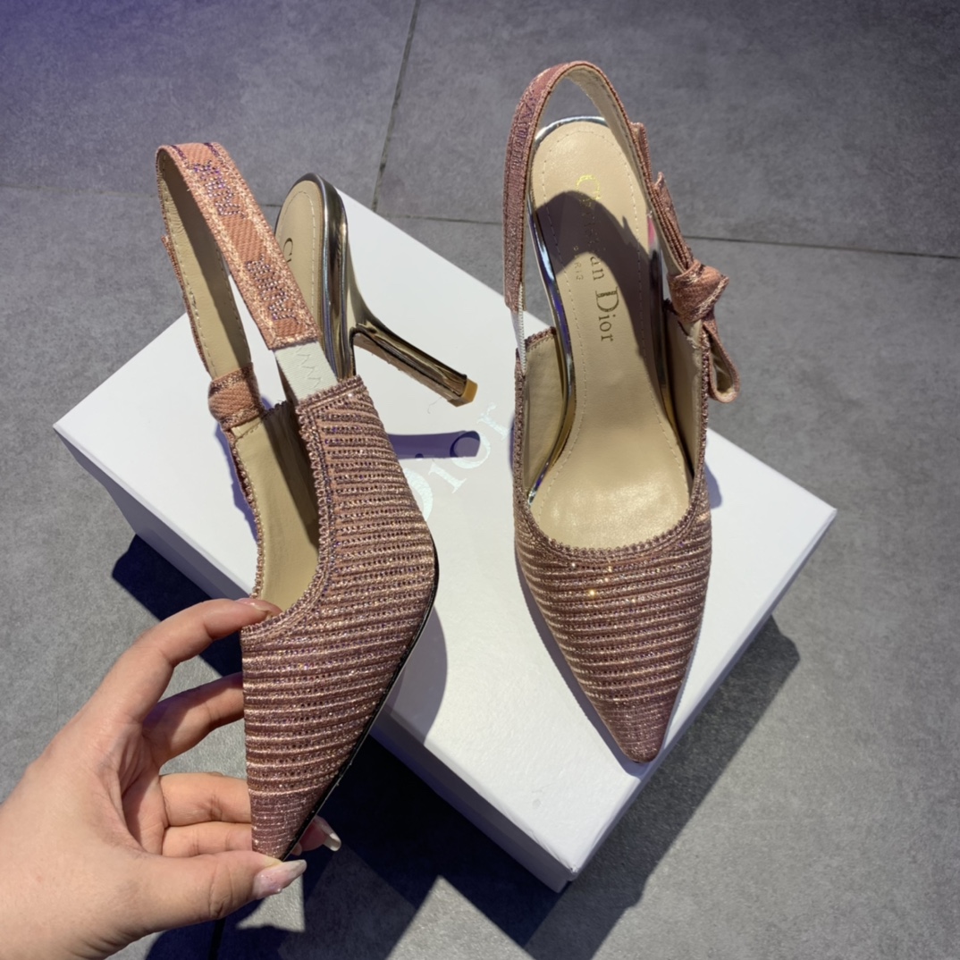 Dior J'Adior Slingback Pump With Heel Height Of 9.5cm - DopestKickz
