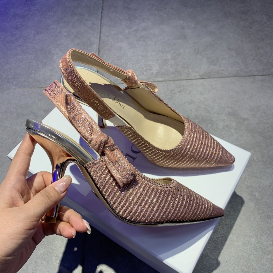 Dior J'Adior Slingback Pump With Heel Height Of 9.5cm - DopestKickz