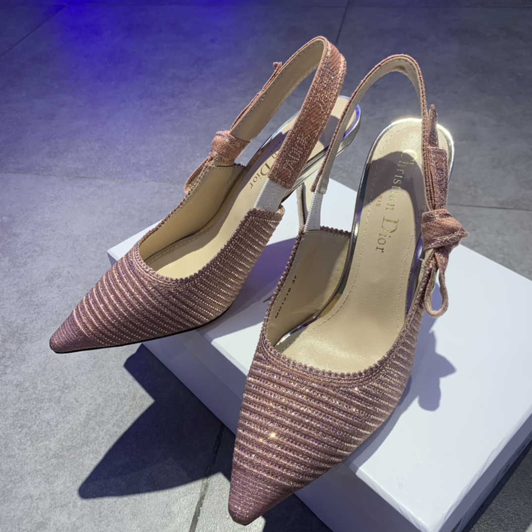 Dior J'Adior Slingback Pump With Heel Height Of 9.5cm - DopestKickz