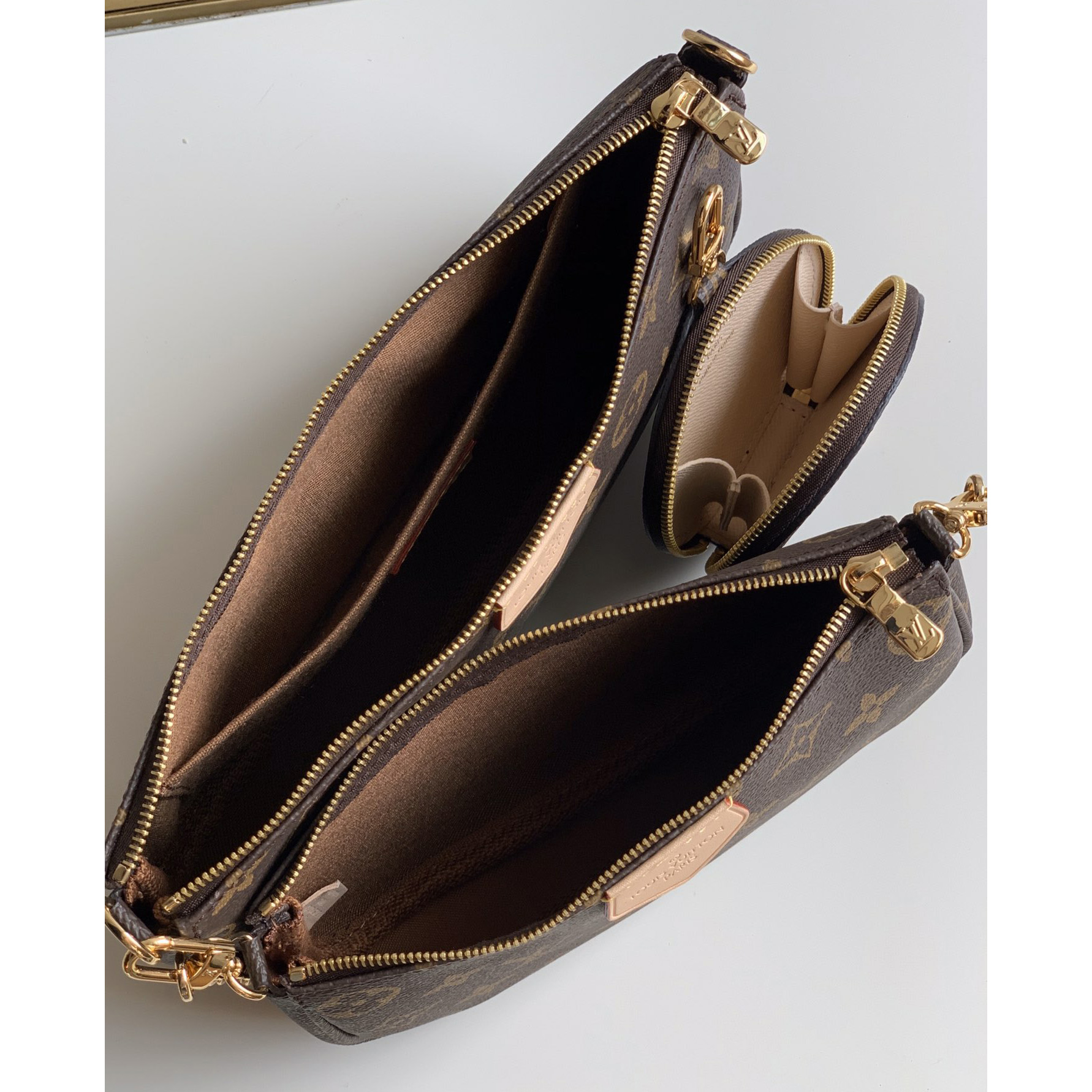 Louis Vuitton Multi Pochette Accessoires(24-13-5cm/19-11-4cm/9-2-1cm) - DopestKickz