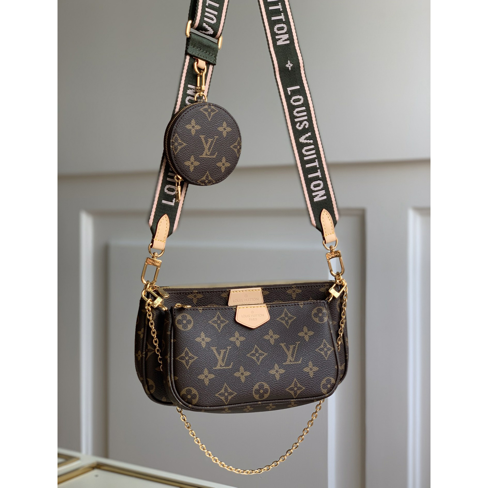 Louis Vuitton Multi Pochette Accessoires(24-13-5cm/19-11-4cm/9-2-1cm) - DopestKickz