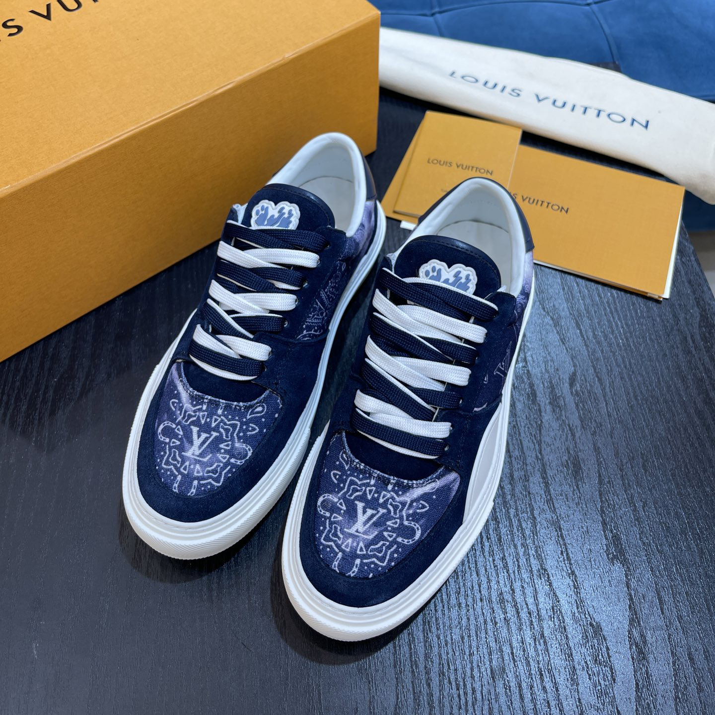Louis Vuitton LV Ollie Sneaker       1AA7ME - DopestKickz