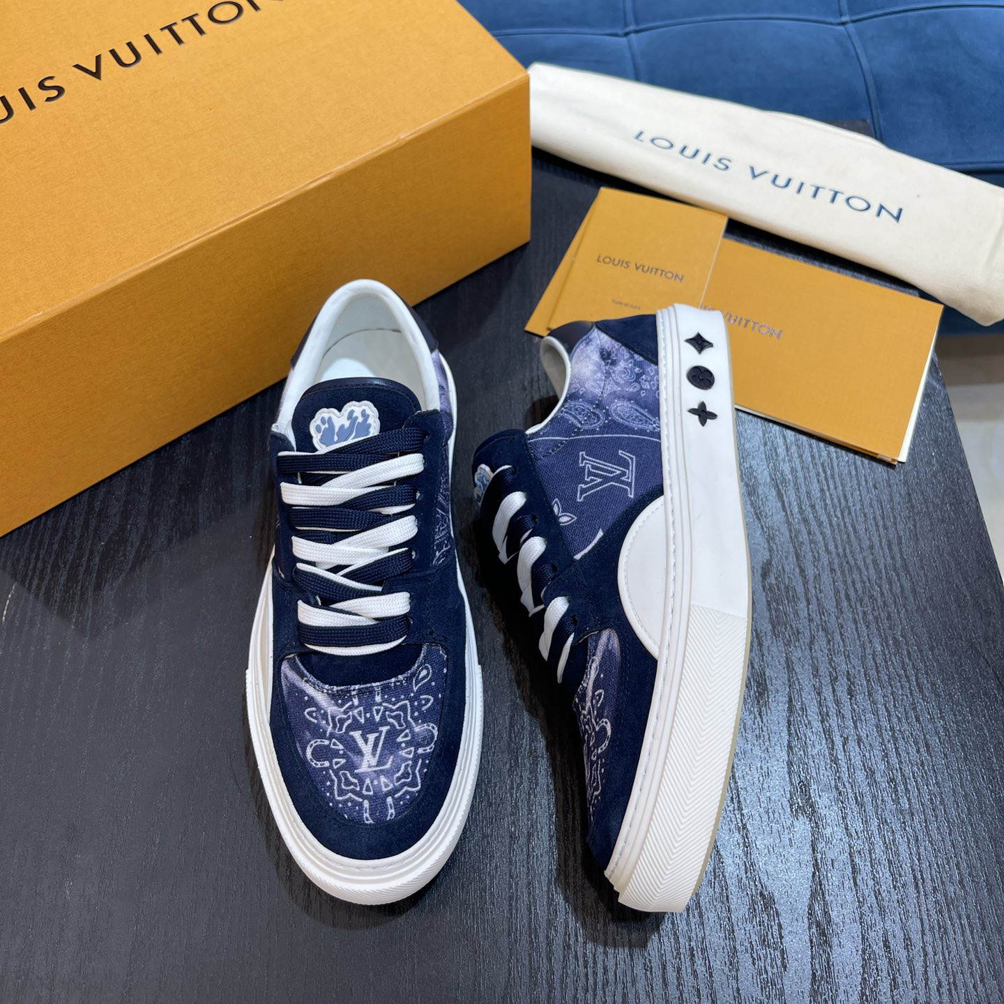 Louis Vuitton LV Ollie Sneaker       1AA7ME - DopestKickz