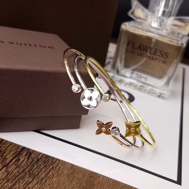 Louis Vuitton Idylle Blossom Twist Bracelet(Set Of Three) - DopestKickz