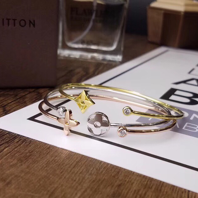 Louis Vuitton Idylle Blossom Twist Bracelet(Set Of Three) - DopestKickz