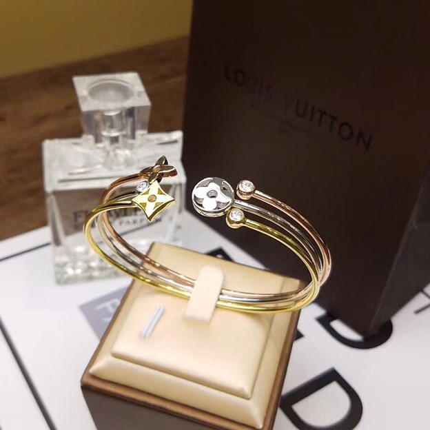 Louis Vuitton Idylle Blossom Twist Bracelet(Set Of Three) - DopestKickz