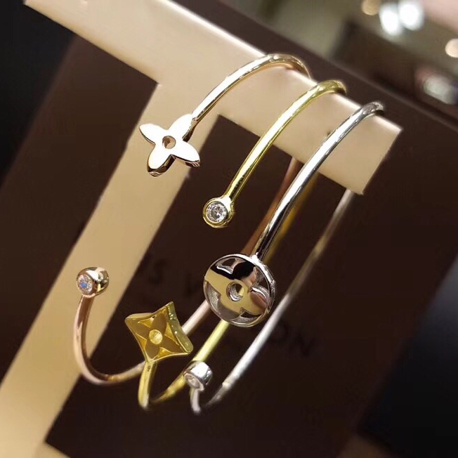 Louis Vuitton Idylle Blossom Twist Bracelet(Set Of Three) - DopestKickz