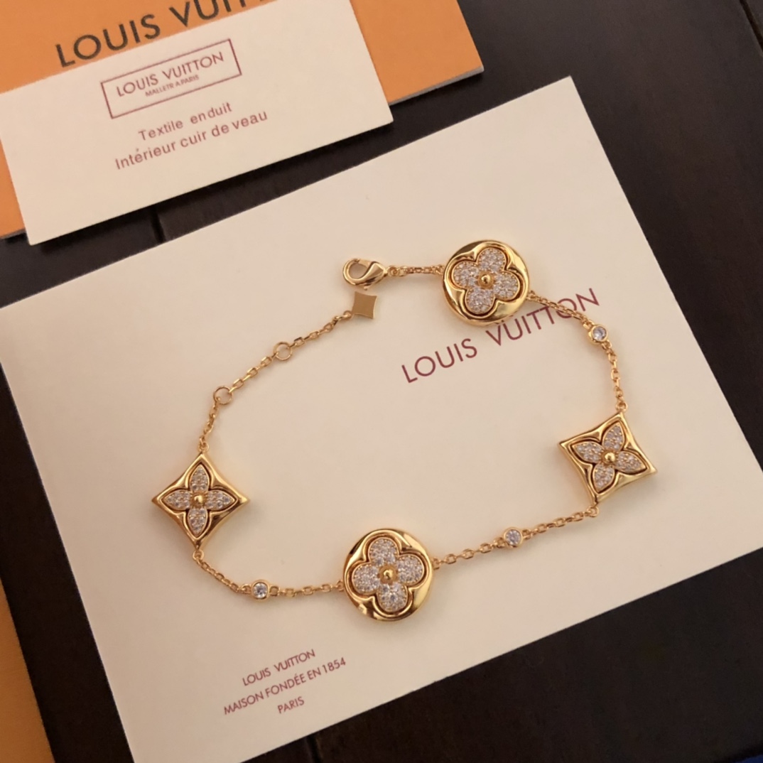 Louis Vuitton Color Blossom BB Multi-Motifs Bracelet   Q95650 - DopestKickz