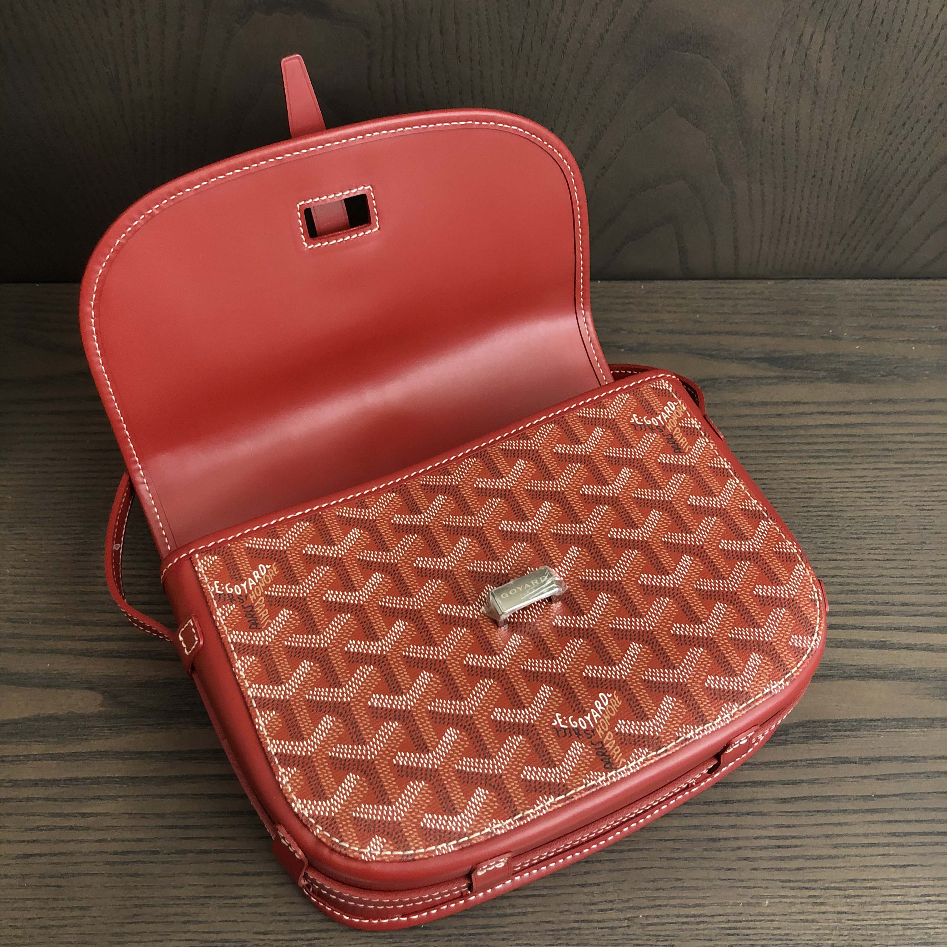 Goyard Belvedere PM Bag In Red(22-15-6.5cm) - DopestKickz