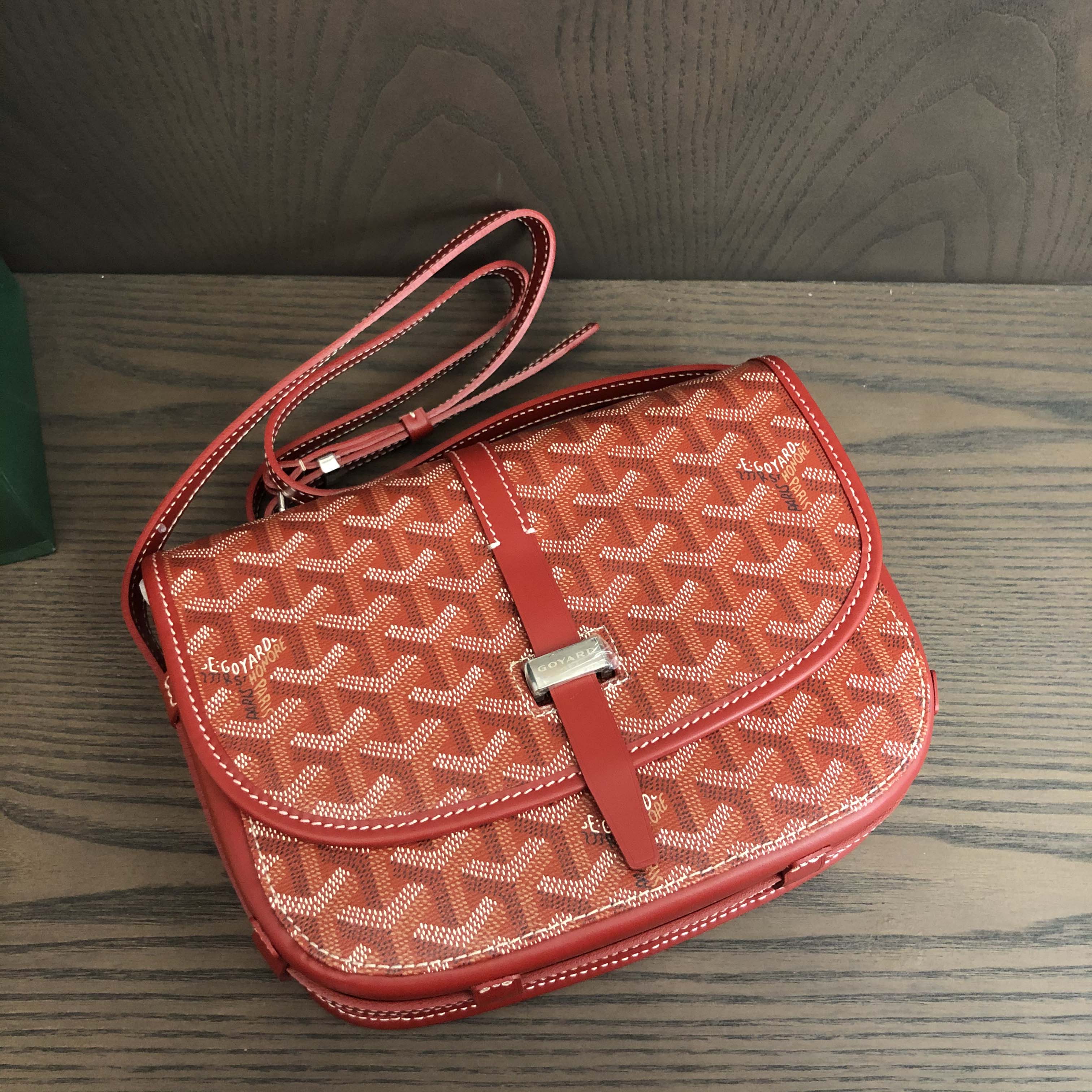 Goyard Belvedere PM Bag In Red(22-15-6.5cm) - DopestKickz