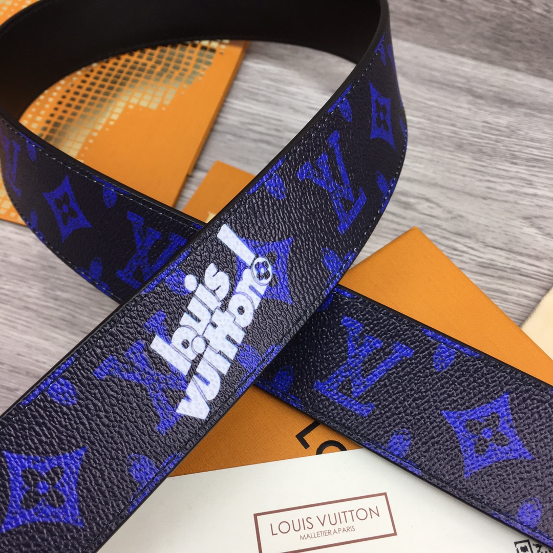 Louis Vuitton Gradient Shape 40MM Reversible Belt - DopestKickz