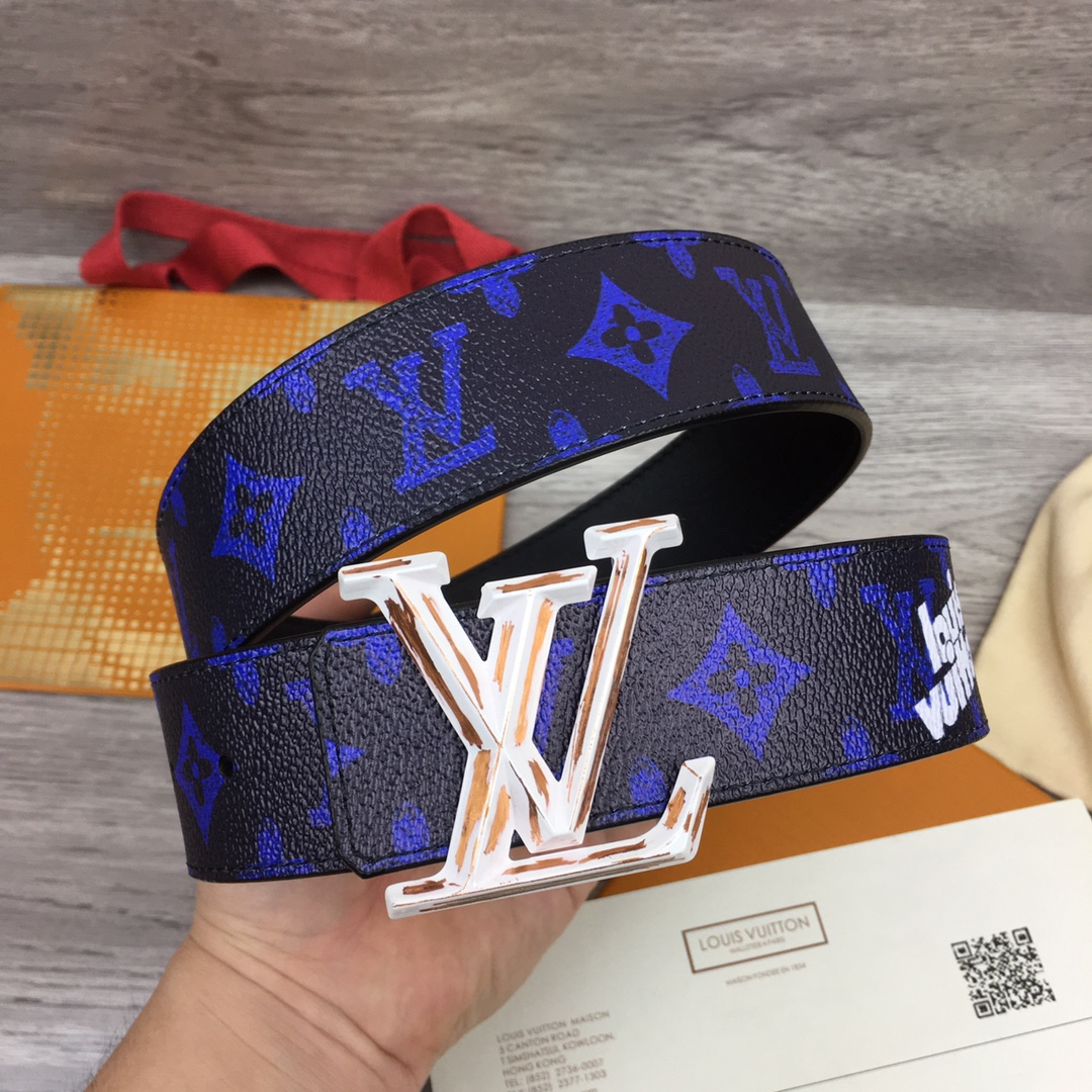 Louis Vuitton Gradient Shape 40MM Reversible Belt - DopestKickz