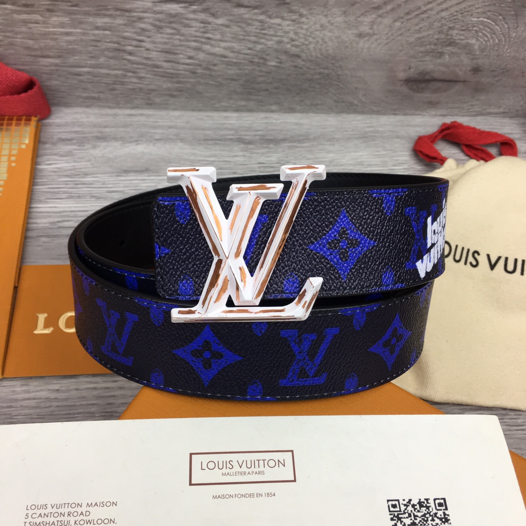Louis Vuitton Gradient Shape 40MM Reversible Belt - DopestKickz