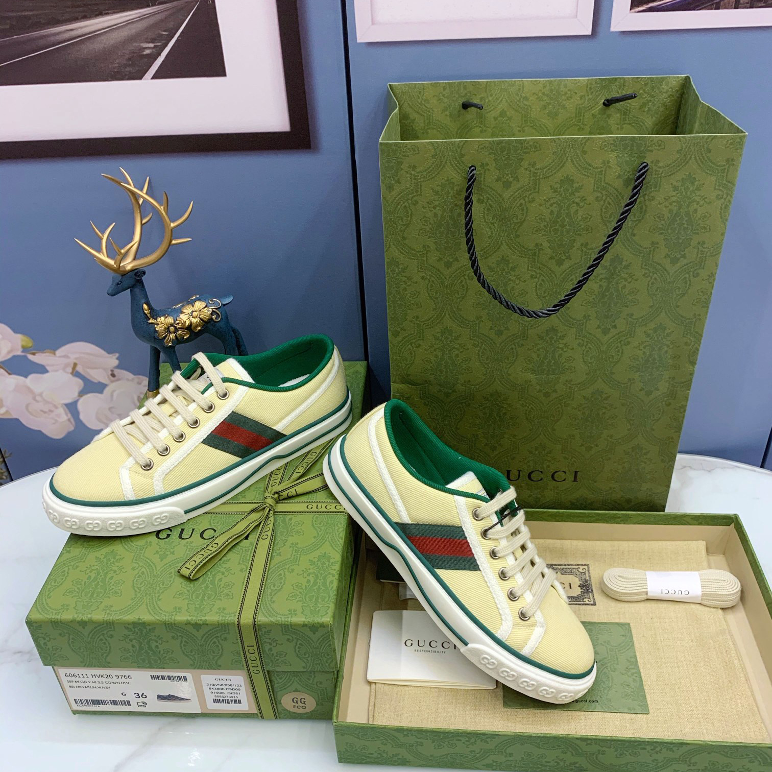 Gucci Tennis 1977 Sneaker - DopestKickz