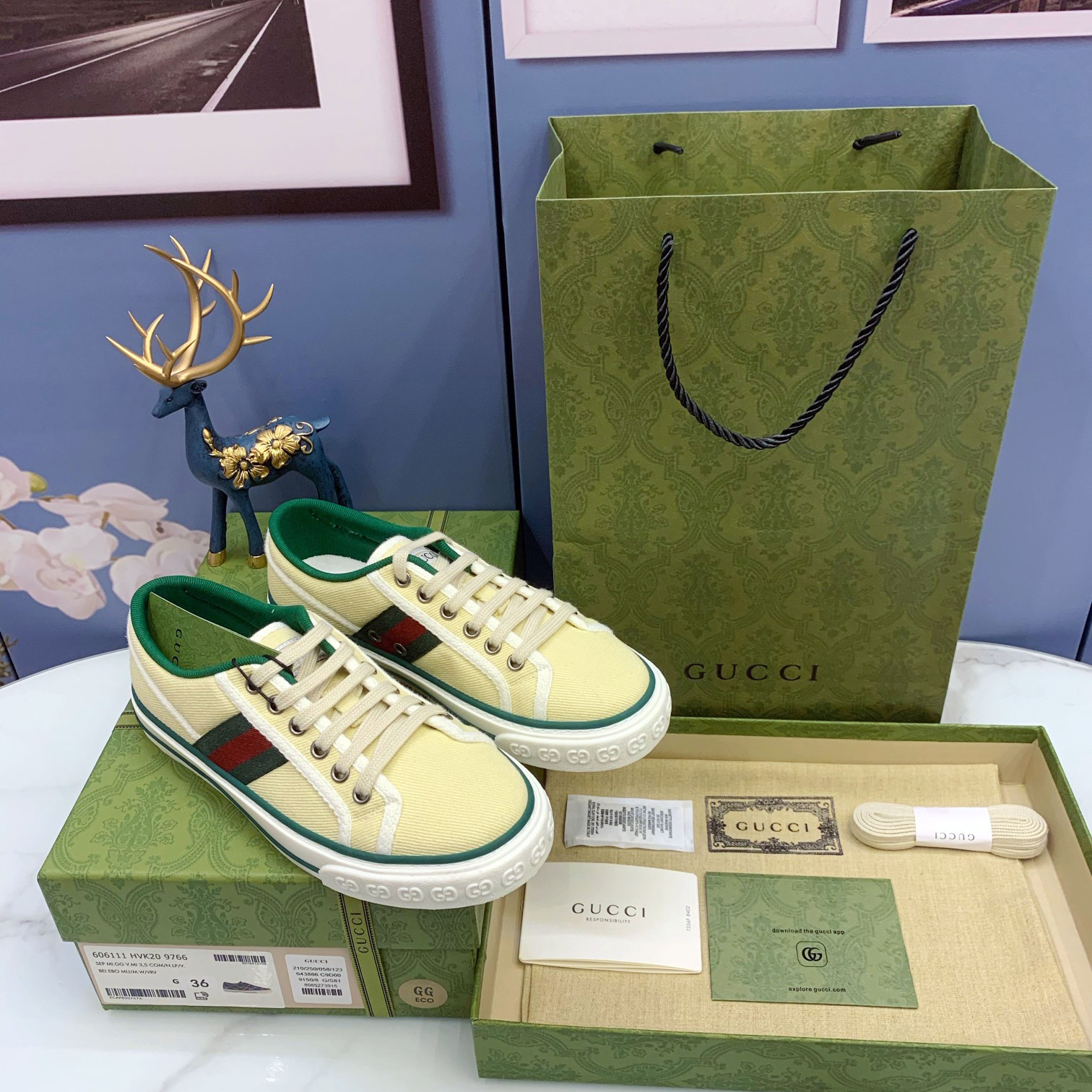 Gucci Tennis 1977 Sneaker - DopestKickz