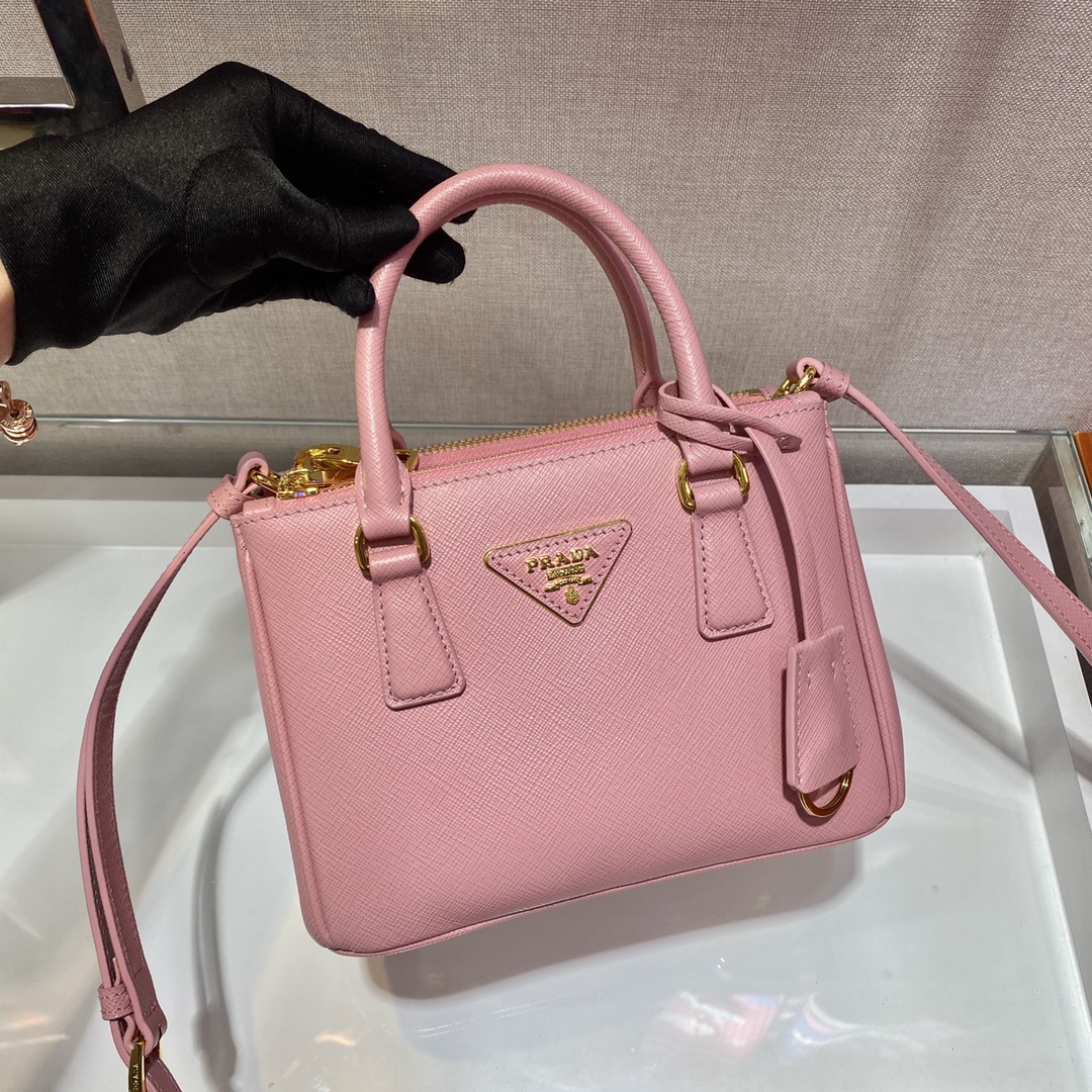 Prada Galleria Saffiano Leather Micro-Bag(20-14.5-9.5cm)   1BA906 - DopestKickz