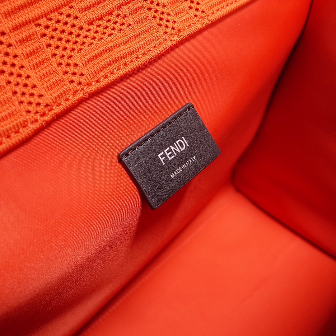 Fendi Sunshine Medium Shopper Bag In Red (35-31-17cm)  8BH386 - DopestKickz