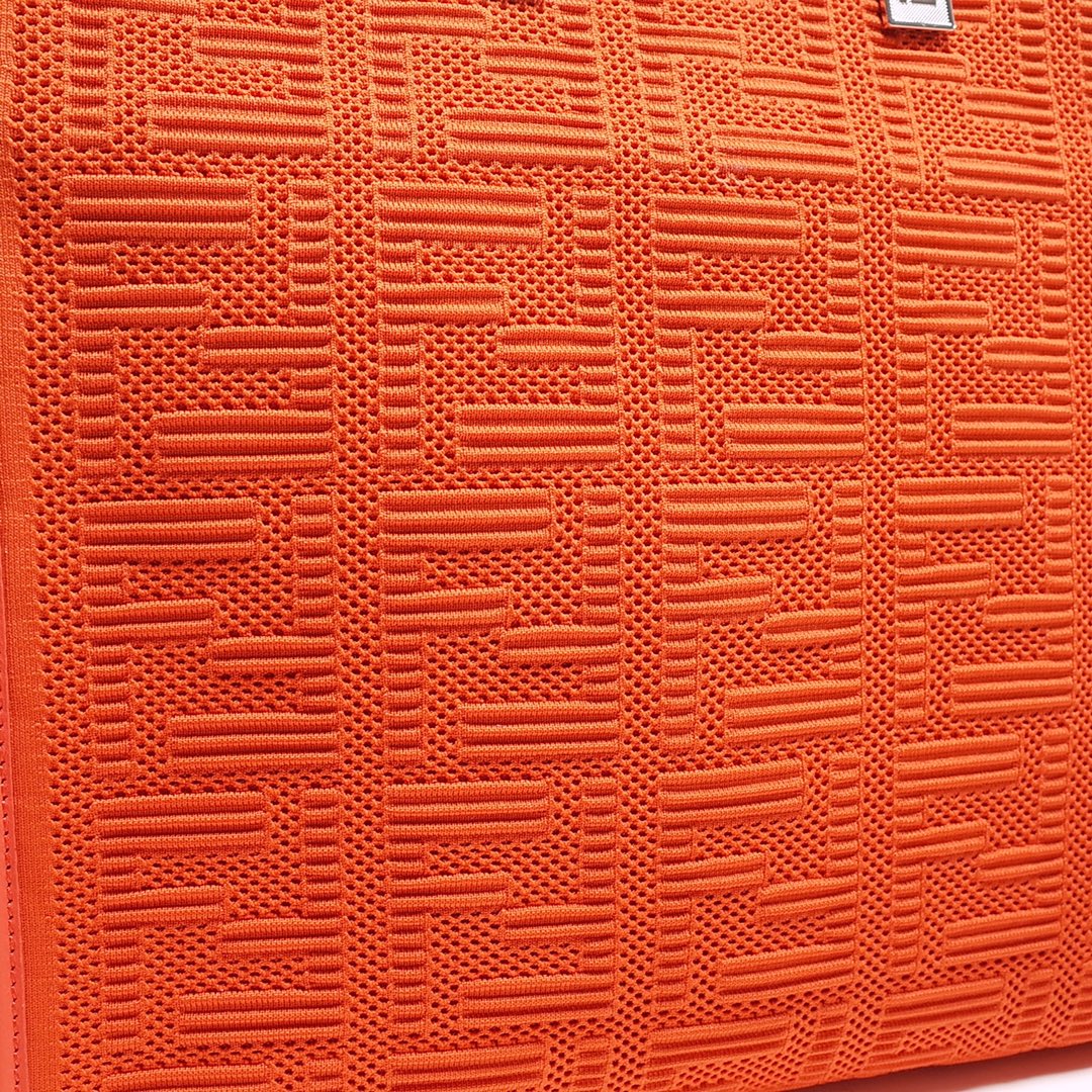 Fendi Sunshine Medium Shopper Bag In Red (35-31-17cm)  8BH386 - DopestKickz